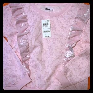 ❌🚫SOLD- Epic threads Ruffle sweatshirt